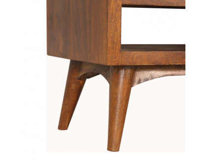 Artisan - Nordic Style TV Unit in Chestnut