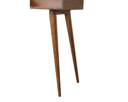 Artisan - Open Writing Desk in Chestnut