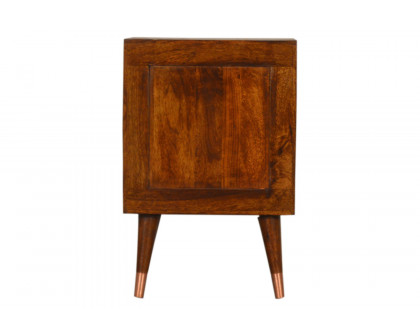 Artisan Manila Copper Bedside - 2 Drawers