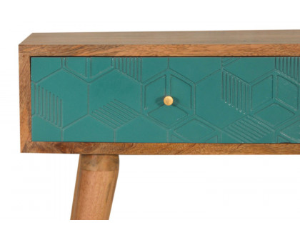 Artisan Acadia Console Table - Teal