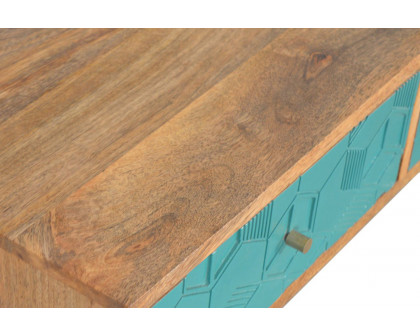 Artisan Acadia Console Table - Teal