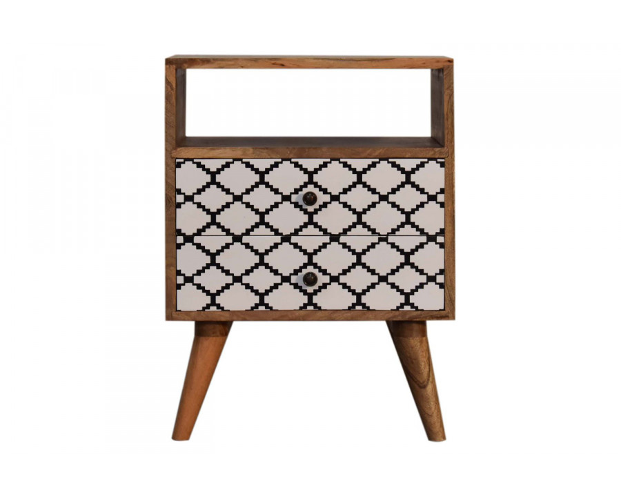 Artisan - Stella Bedside with Open Slot