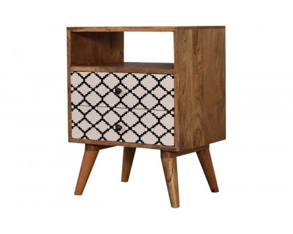 Artisan - Stella Bedside with Open Slot