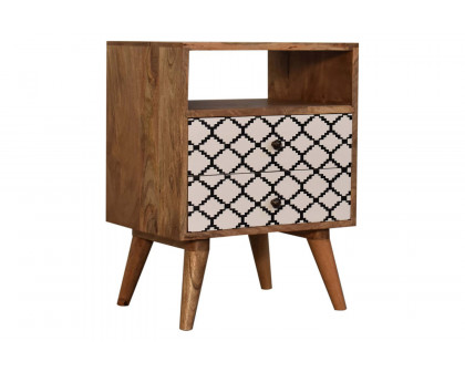 Artisan - Stella Bedside with Open Slot