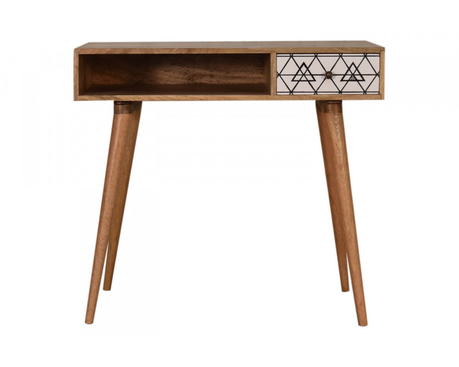 Artisan - Triangle Printed Writing Desk