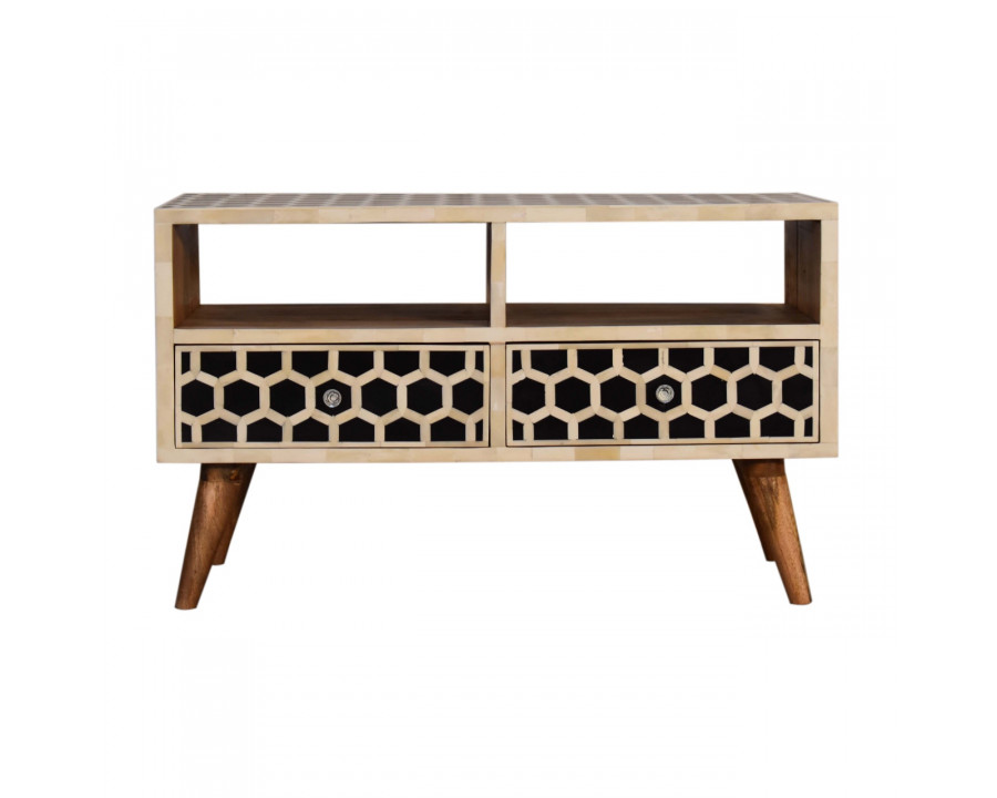 Artisan - Honeycomb Bone Inlay Media Unit