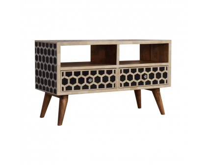 Artisan - Honeycomb Bone Inlay Media Unit