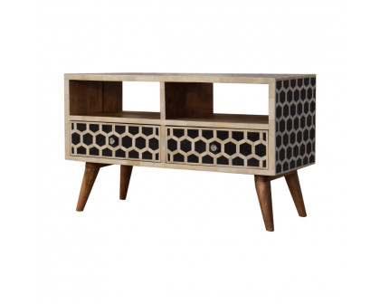 Artisan - Honeycomb Bone Inlay Media Unit