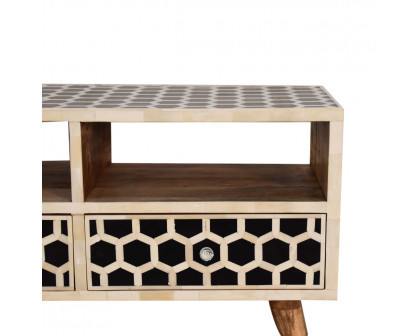 Artisan - Honeycomb Bone Inlay Media Unit