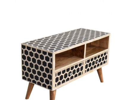 Artisan - Honeycomb Bone Inlay Media Unit