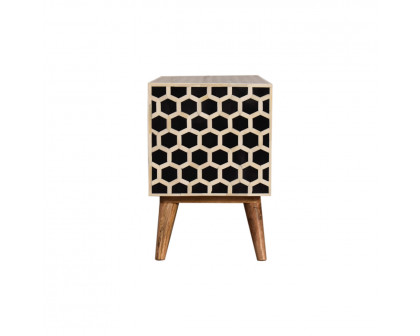 Artisan - Honeycomb Bone Inlay Media Unit