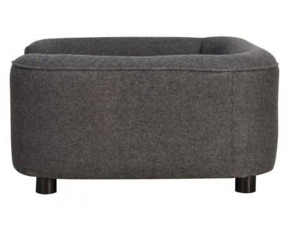 Artisan Battleship Pet Sofa Bed - Tweed