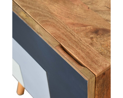 Artisan Quebec Nightstand - Blue