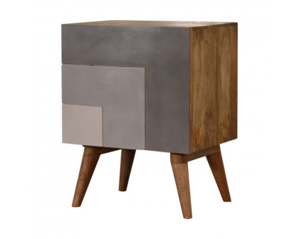 Artisan Quebec Nightstand - Gray