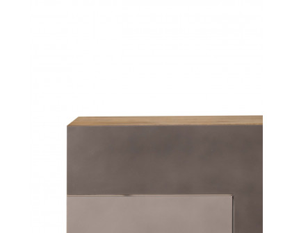 Artisan Quebec Nightstand - Gray