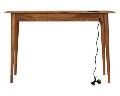 Artisan Nordic Style Writing Desk with Cable access