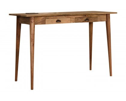 Artisan Nordic Style Writing Desk with Cable access