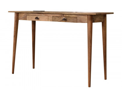 Artisan Nordic Style Writing Desk with Cable access