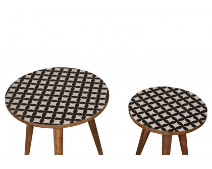 Artisan - Monochrome Nesting Stools