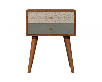 Artisan - Patterned Bedside