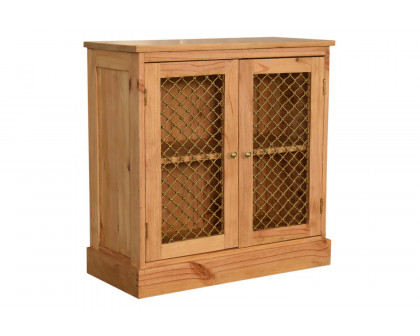 Artisan Caged Cabinet - Pine