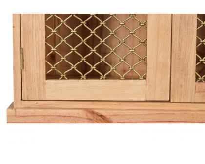 Artisan Caged Cabinet - Pine