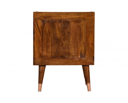 Artisan Manila Copper Bedside - 1 Drawer