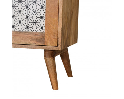 Artisan - Geometric Screen Printed Cabinet