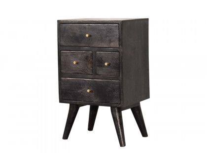 Artisan Nordic Style Multi Bedside - Ash Black