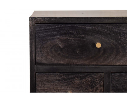 Artisan Nordic Style Multi Bedside - Ash Black