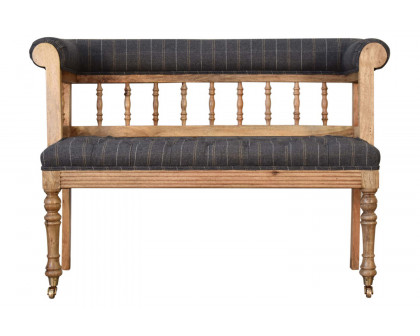 Artisan - Deep Button Hallway Bench