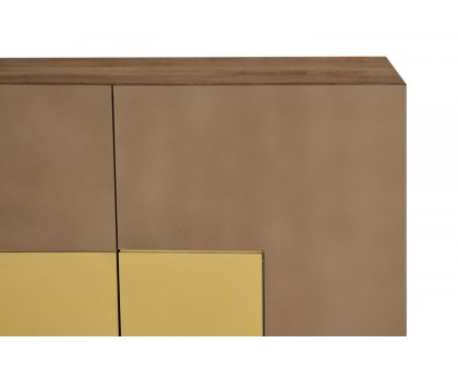 Artisan Quebec Cabinet - Yellow