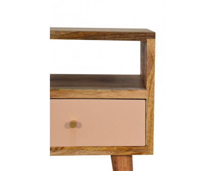 Artisan Mini Hand Painted Bedside - Blush