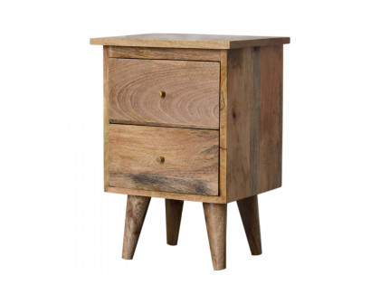 Artisan Bedside - Oak-ish