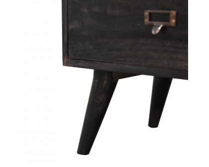 Artisan - Ash-Black Filing Cabinet in Ash Black