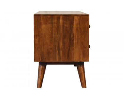 Artisan Nordic Entertainment Unit - Chestnut