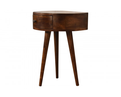 Artisan Semi Circle Bedside - Chestnut