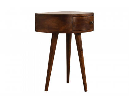 Artisan Semi Circle Bedside - Chestnut