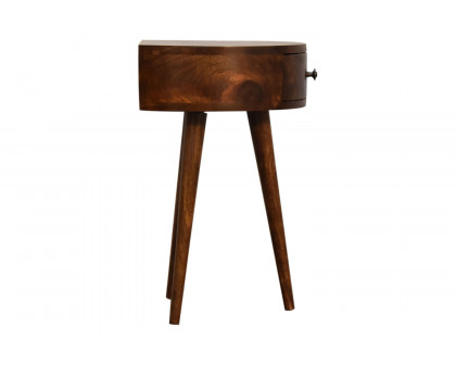 Artisan Semi Circle Bedside - Chestnut