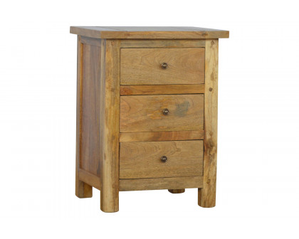 Artisan Country Style Bedside - Oak-ish