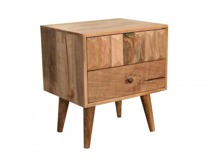 Artisan Prism Bedside - Oak-ish