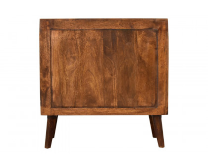 Artisan - Square Woven Chest in Chestnut