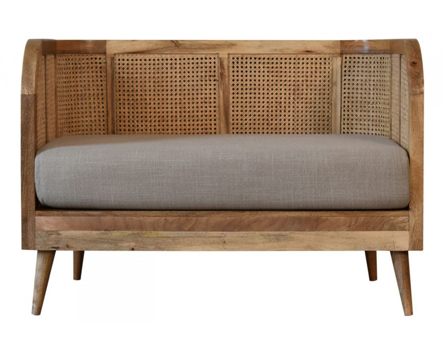 Artisan - Mud Linen Rattan Sofa