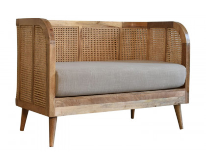 Artisan - Mud Linen Rattan Sofa