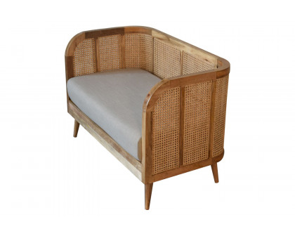 Artisan - Mud Linen Rattan Sofa