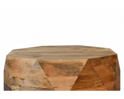 Artisan - Geometric Solid Wood Coffee Table