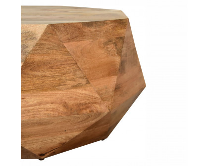 Artisan - Geometric Solid Wood Coffee Table