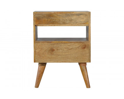 Artisan Hand Painted Cut-out Bedside - Common