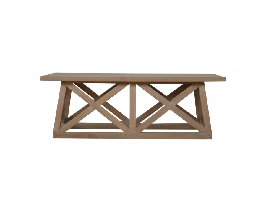 Artisan - Tristle Coffee Table in Sunbleached, Mango Wood