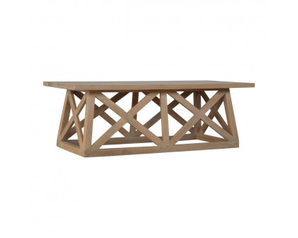 Artisan - Tristle Coffee Table in Sunbleached, Mango Wood